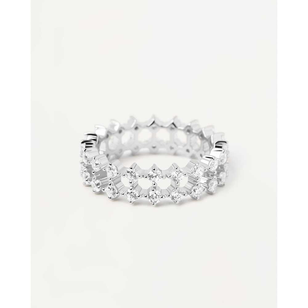 P D Paola Bague pour femme 925 Argent argent Bague