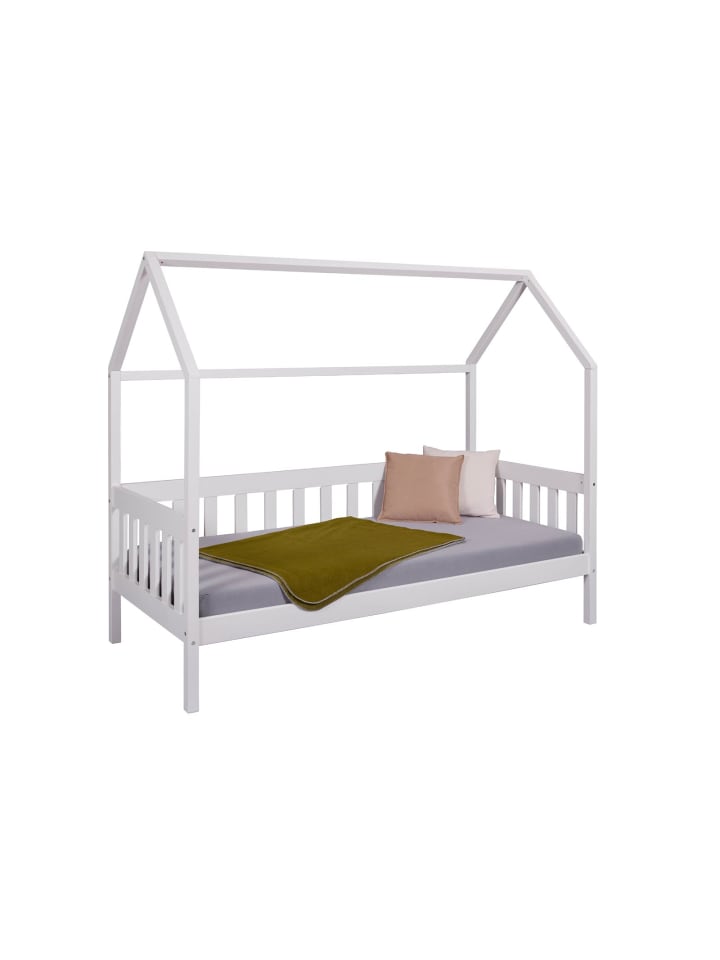 ebuy24 Bett FunkyHouse Weiß 207 x 97 cm günstig kaufen onesize