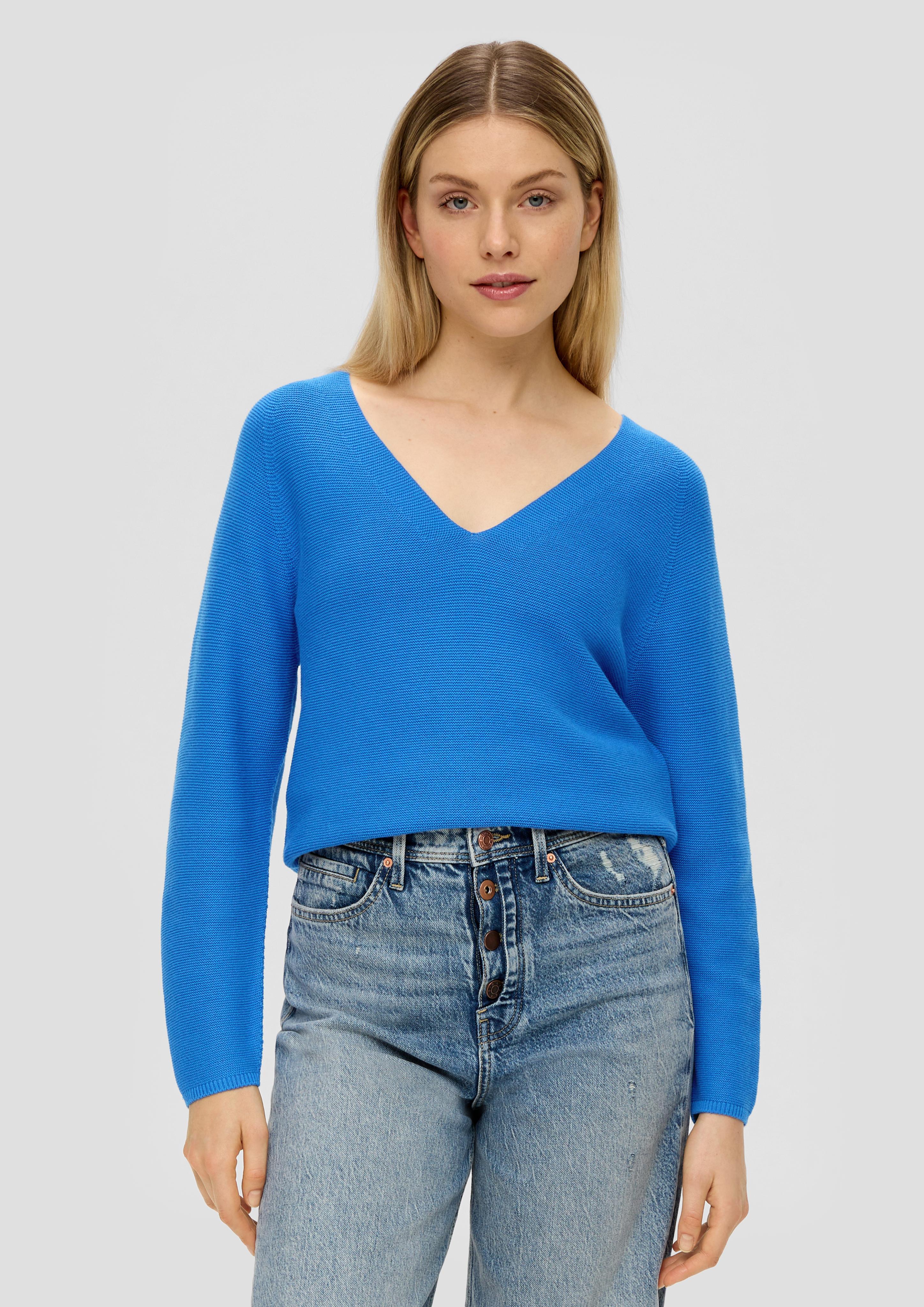 Pullover mit V-Ausschnitt  2145636-5531