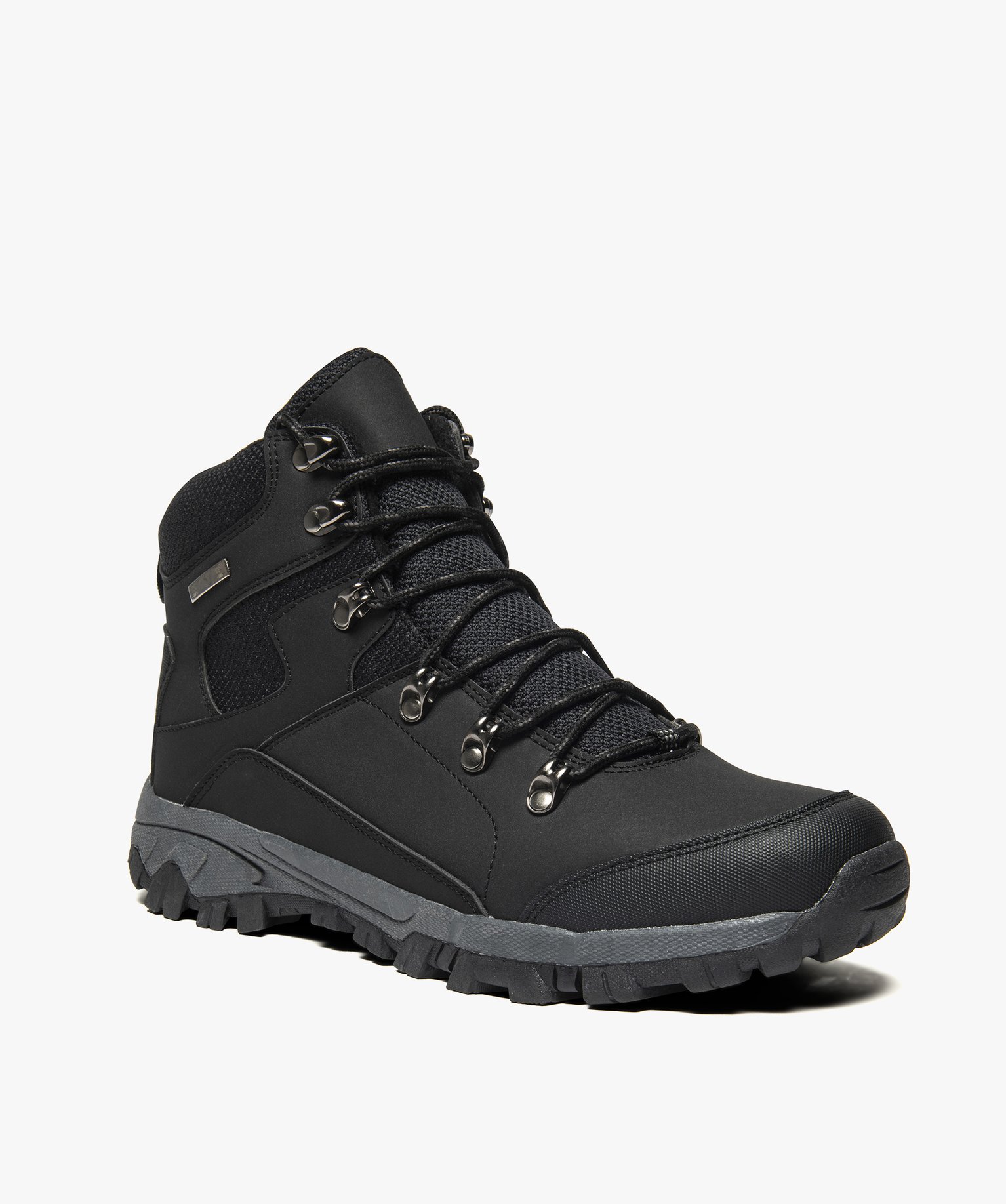 Chaussures de randonnée homme unies doublure polaire noir | GEMO