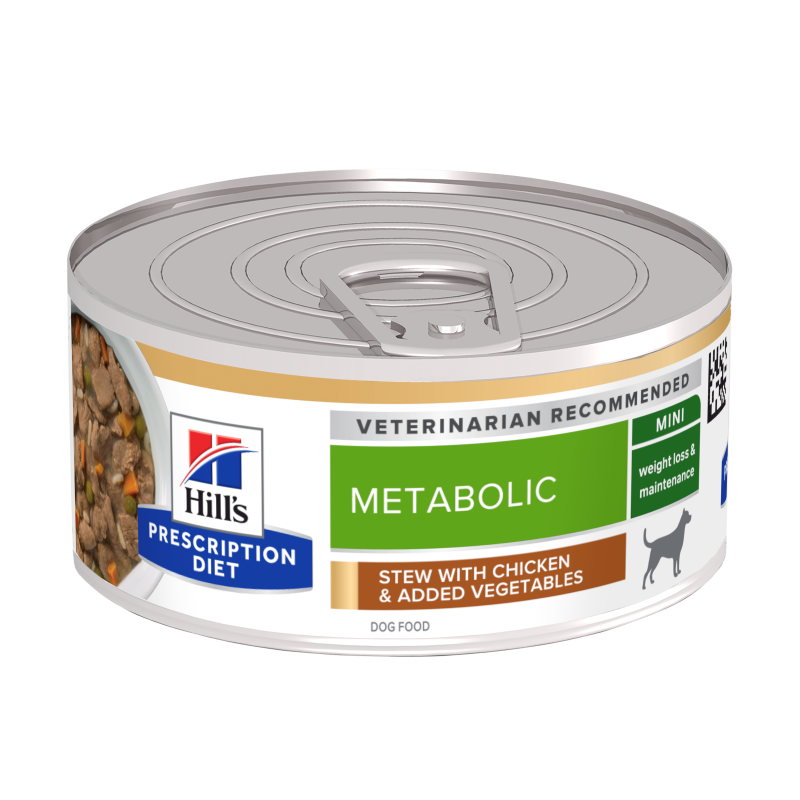 Hill's Hundenassfutter Hill's Prescription Diet Metabolic Ragout mit Huhn und Gemüse 24x156g