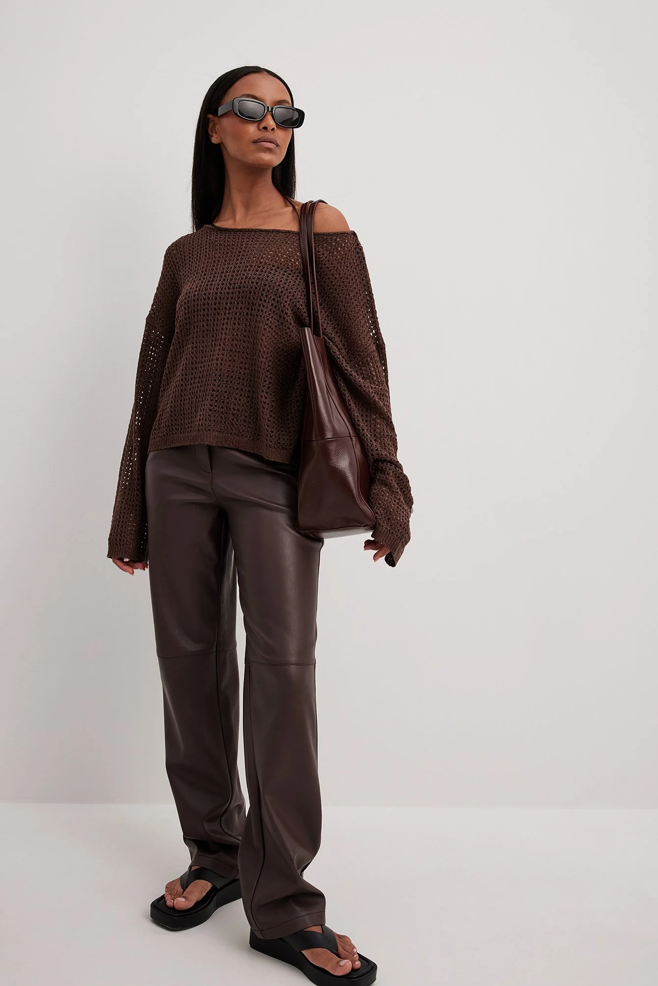 Lässiger Oversize-Strickpullover