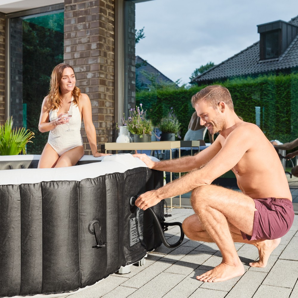 Home Deluxe Outdoor Whirlpool DROP- 6 Personen