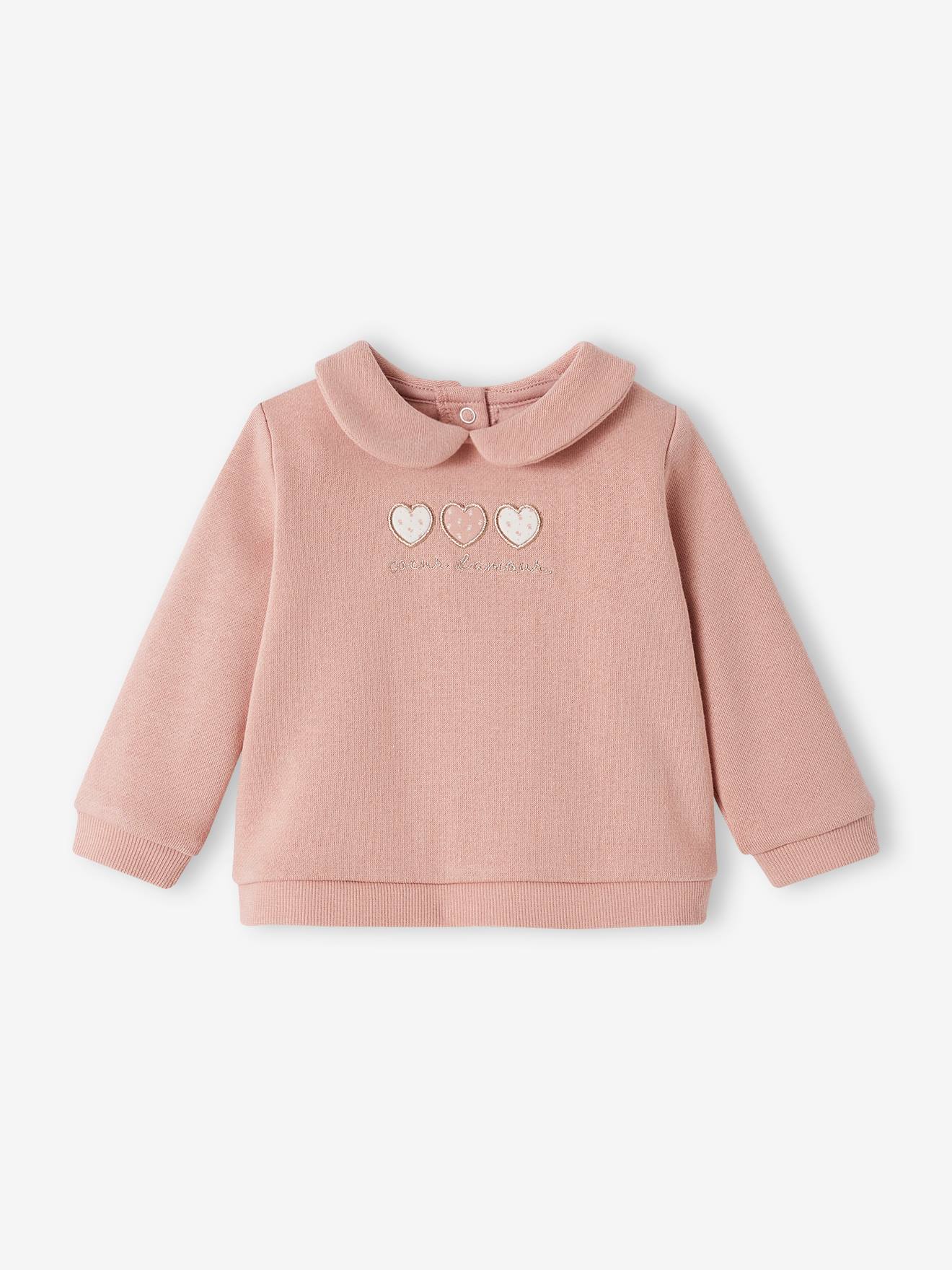 Ensemble bébé sweat et pantalon chocolat