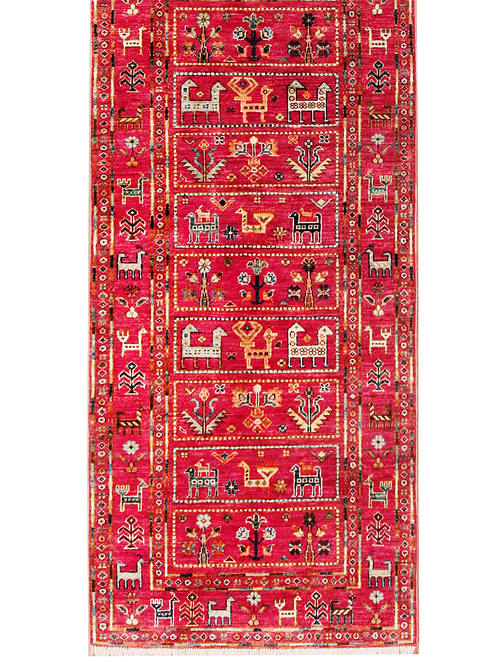Chobi Schal ca. 82 x 297 cm, Unikat / Einzelstück