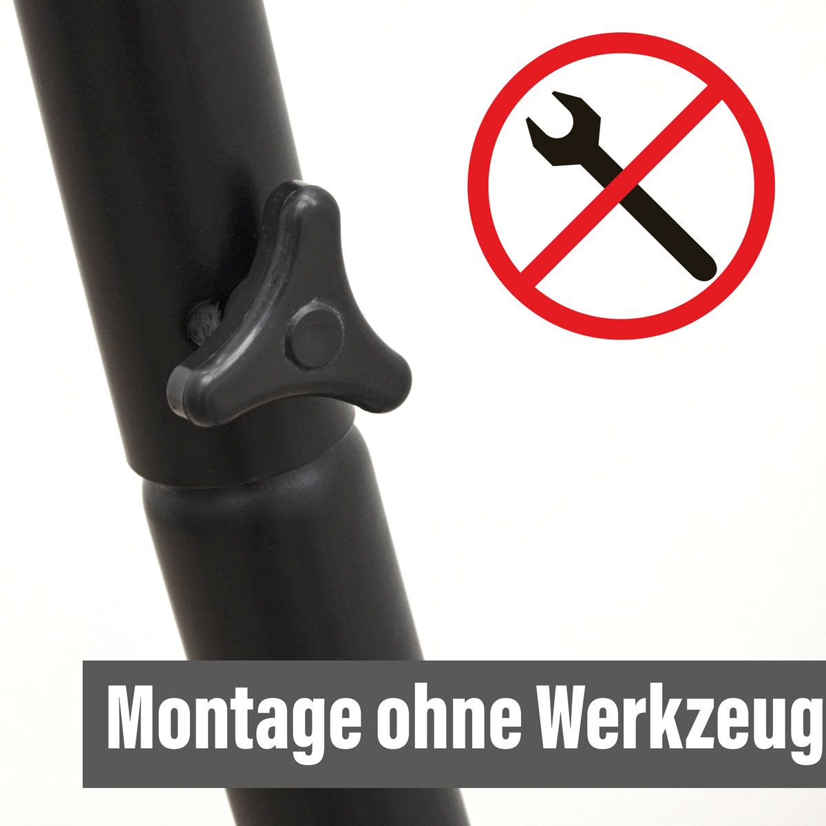 AMANKA 210 cm Freistehendes Hängestuhlgestell
