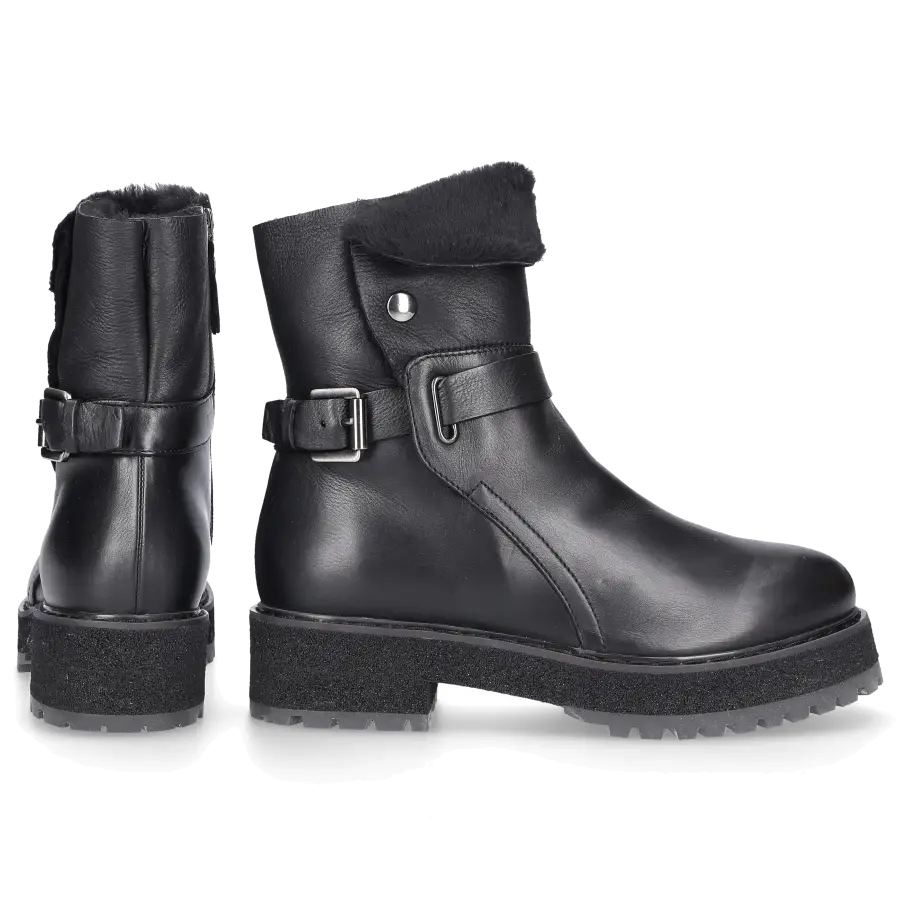 AGL Attilio Giusti Leombruni - Stiefeletten APRESKI Kalbsleder - schwarz