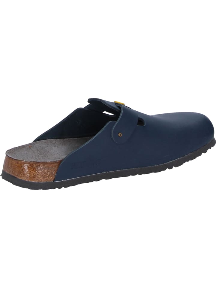 Birkenstock Pantoletten Boston ESD in blau günstig kaufen