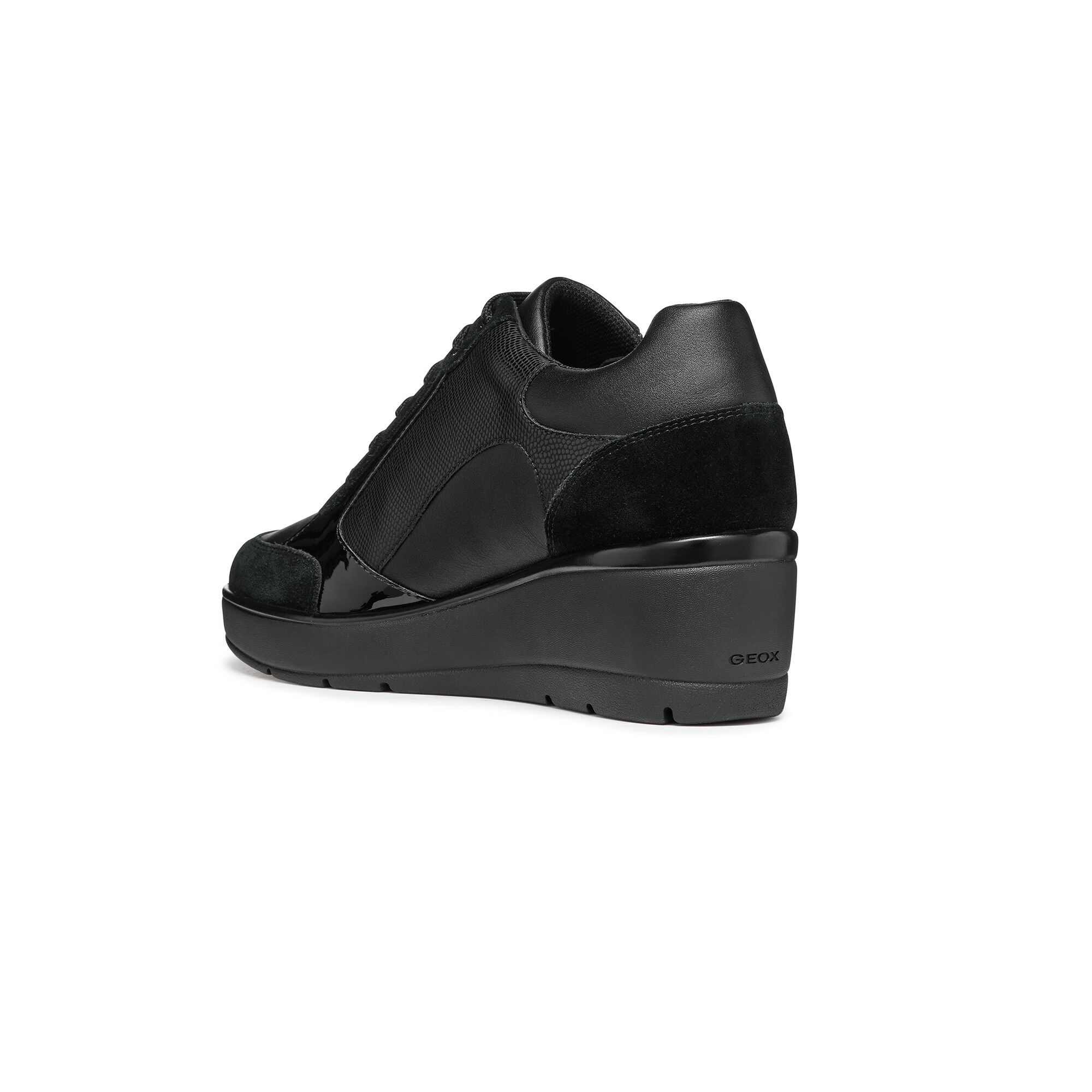 Baskets compensées Ilde dessus cuir synthétique