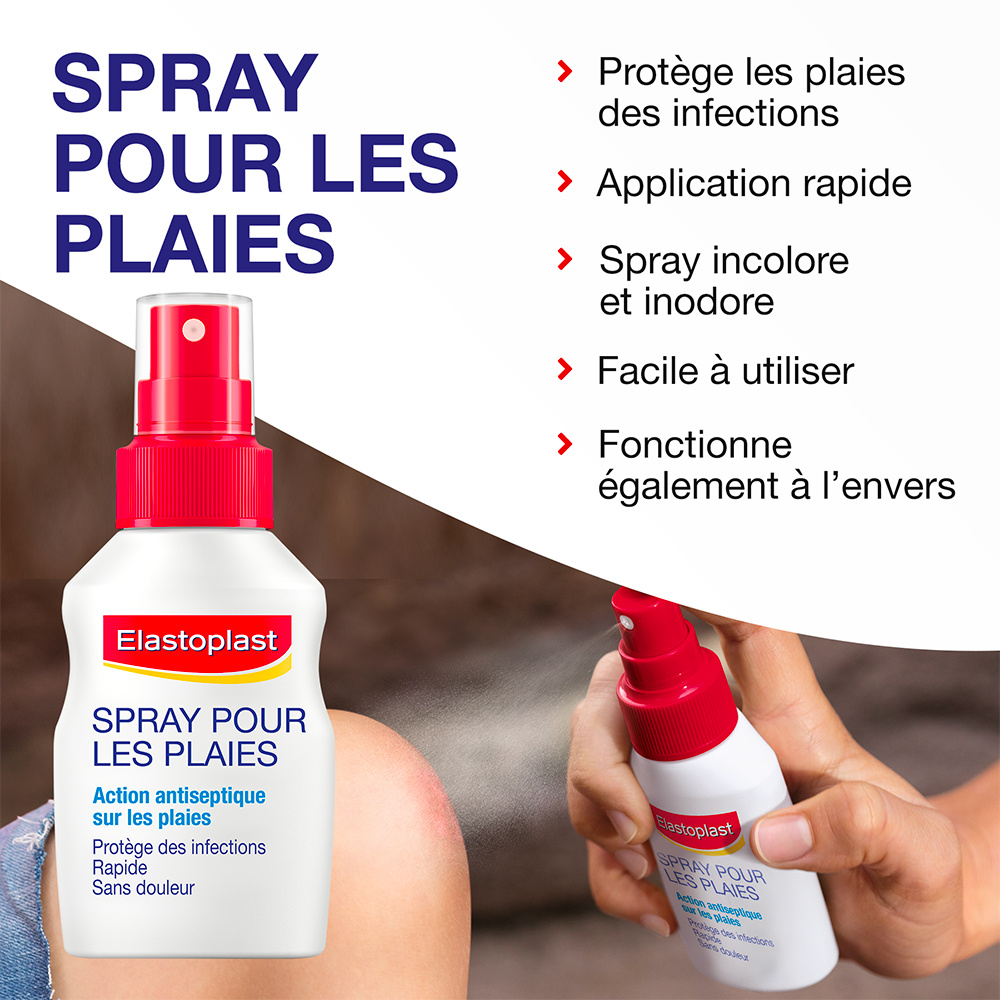 elastoplast Elastoplast Spray pour les plaies - 50ml Spray désinfectant