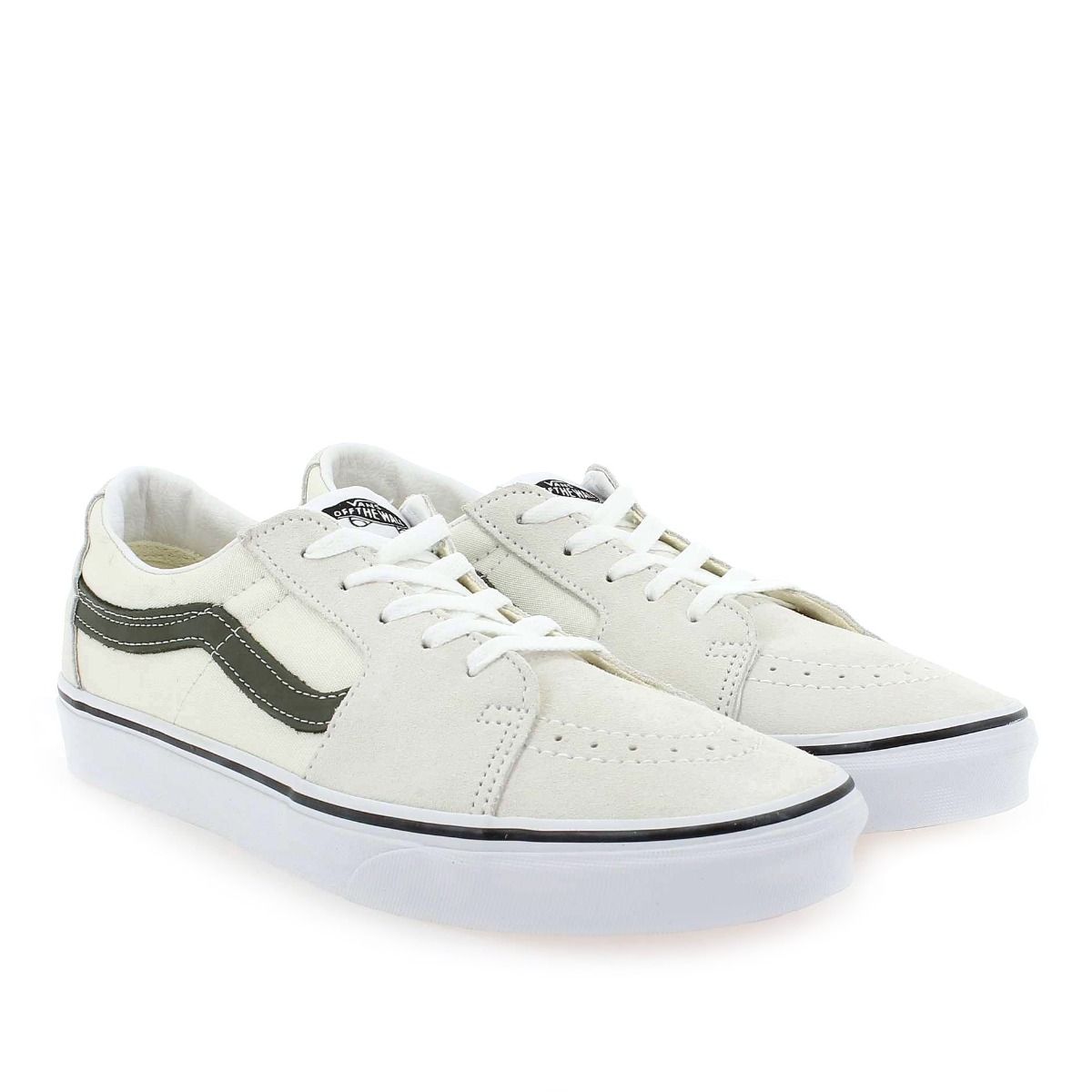 Vans  SK8-LOW - Écru Kaki