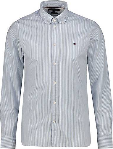 TOMMY HILFIGER Herren Hemd FLEX MULTI STRIPE Regular Fit