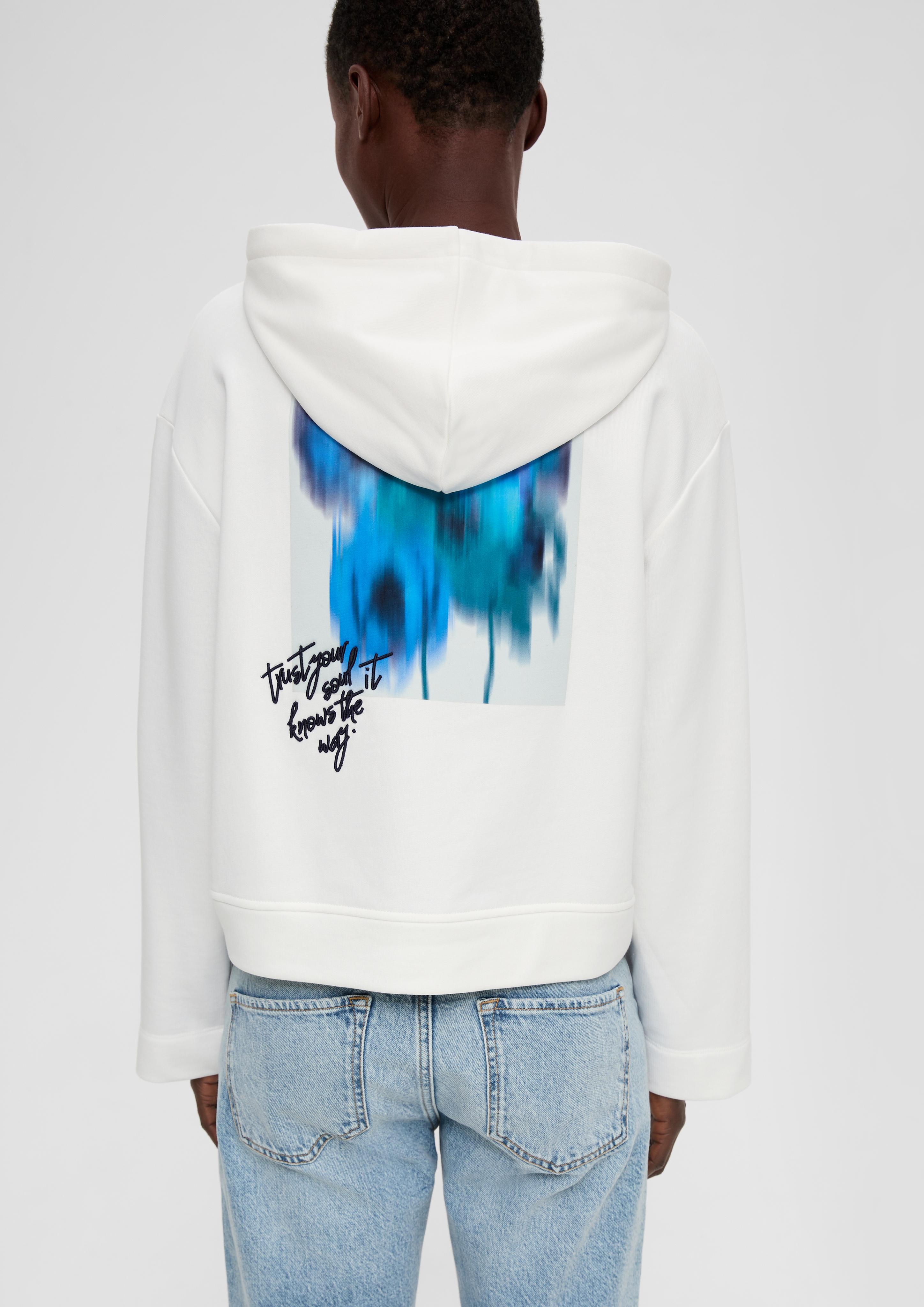 Oversized Hoodie mit Print  2136102-02D0