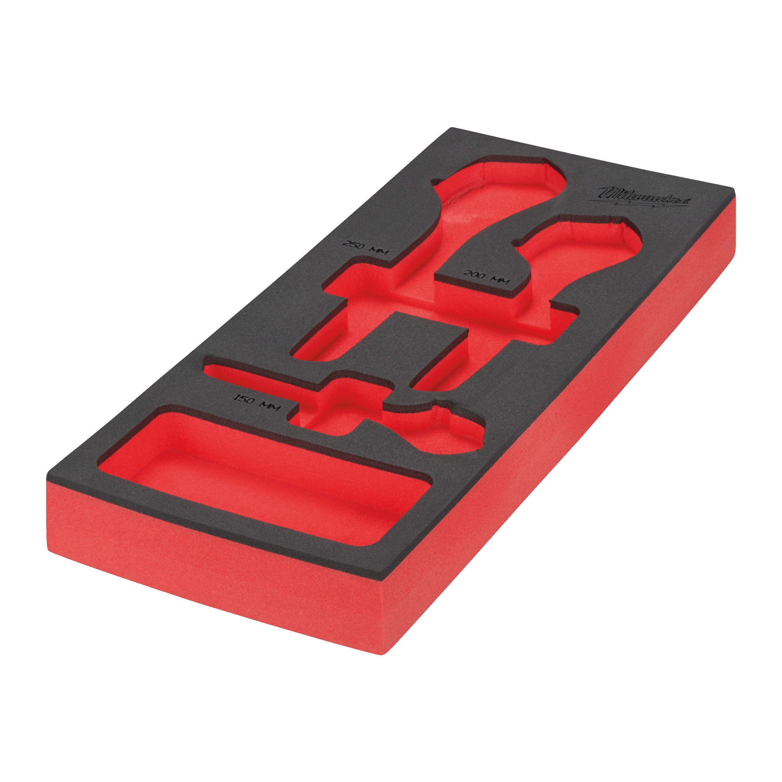 Milwaukee Accessories 4932493674 Tomt skuminnlegg justerbart skiftenøkkelsett (3 deler)