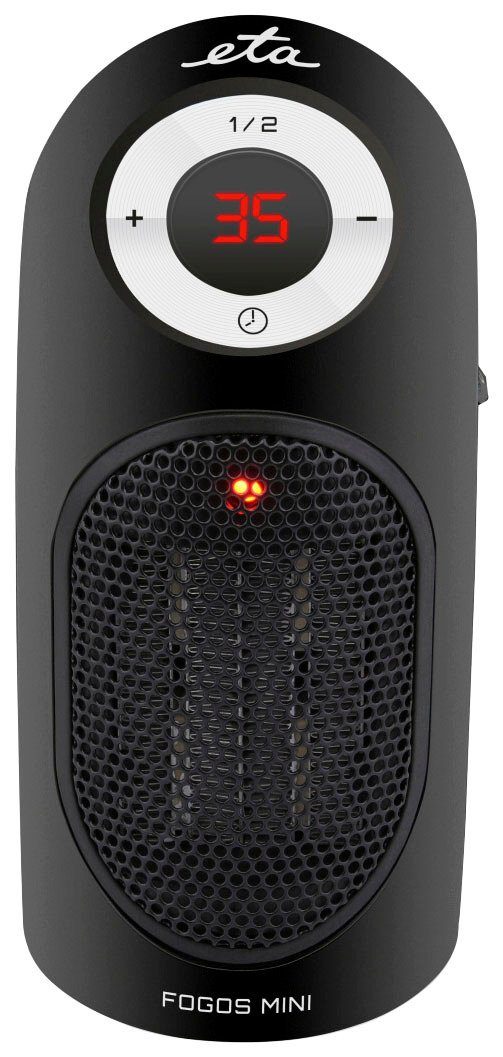 eta Keramikheizlüfter Fogos Mini, 400 W, BxTxH: 8x11,4x17 cm