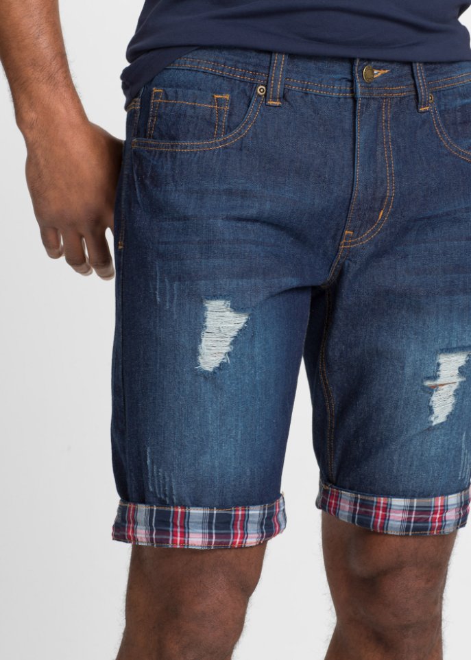 Jeans-Bermuda, Loose Fit
