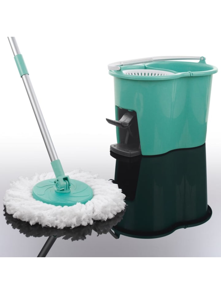 CLEANmaxx CLEANmaxx Power-Wischmopp - Zwei-Kammer-Filtersystem - türkis günstig kaufen onesize