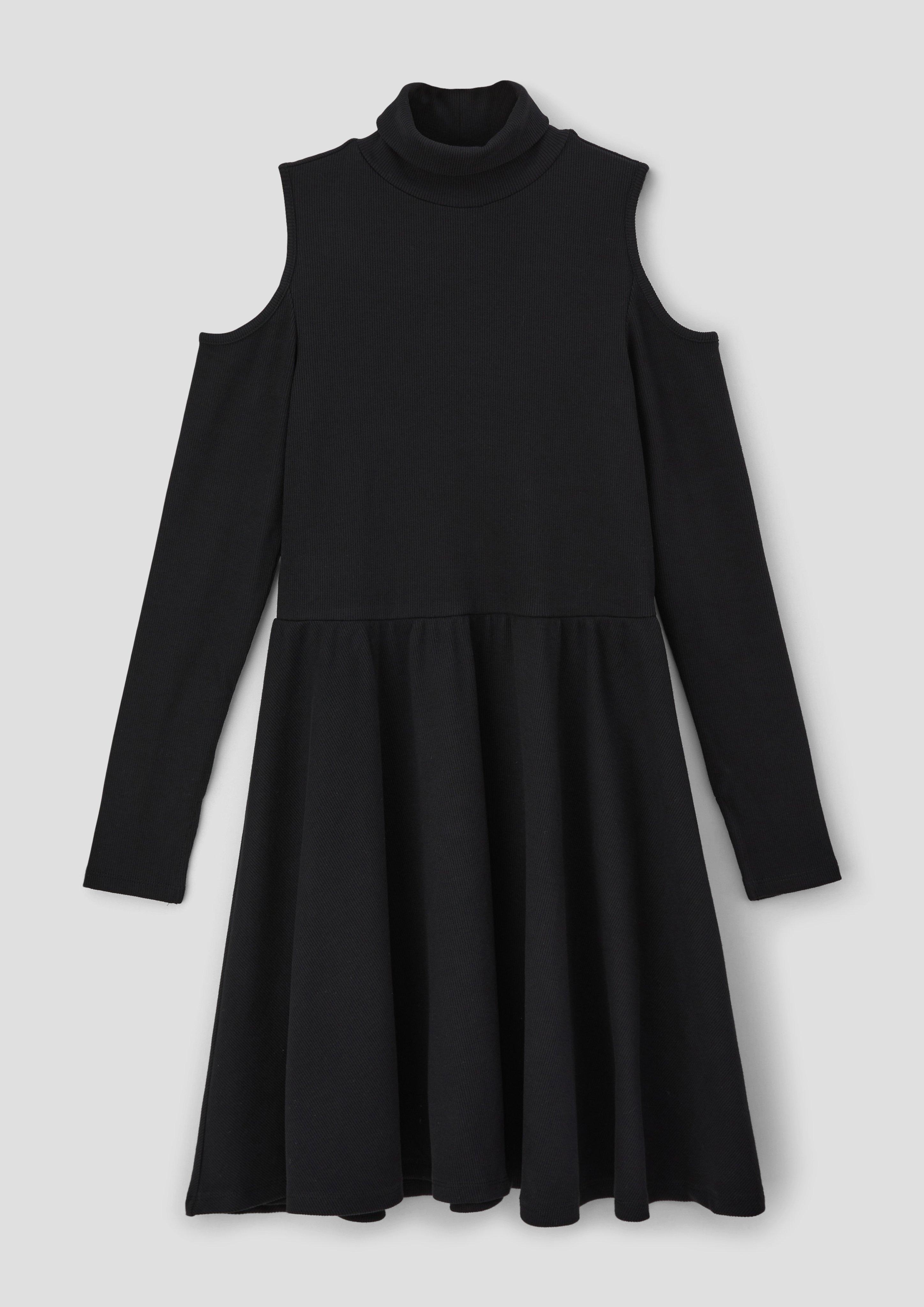 Rippkleid mit Cut Outs  2134682-9999