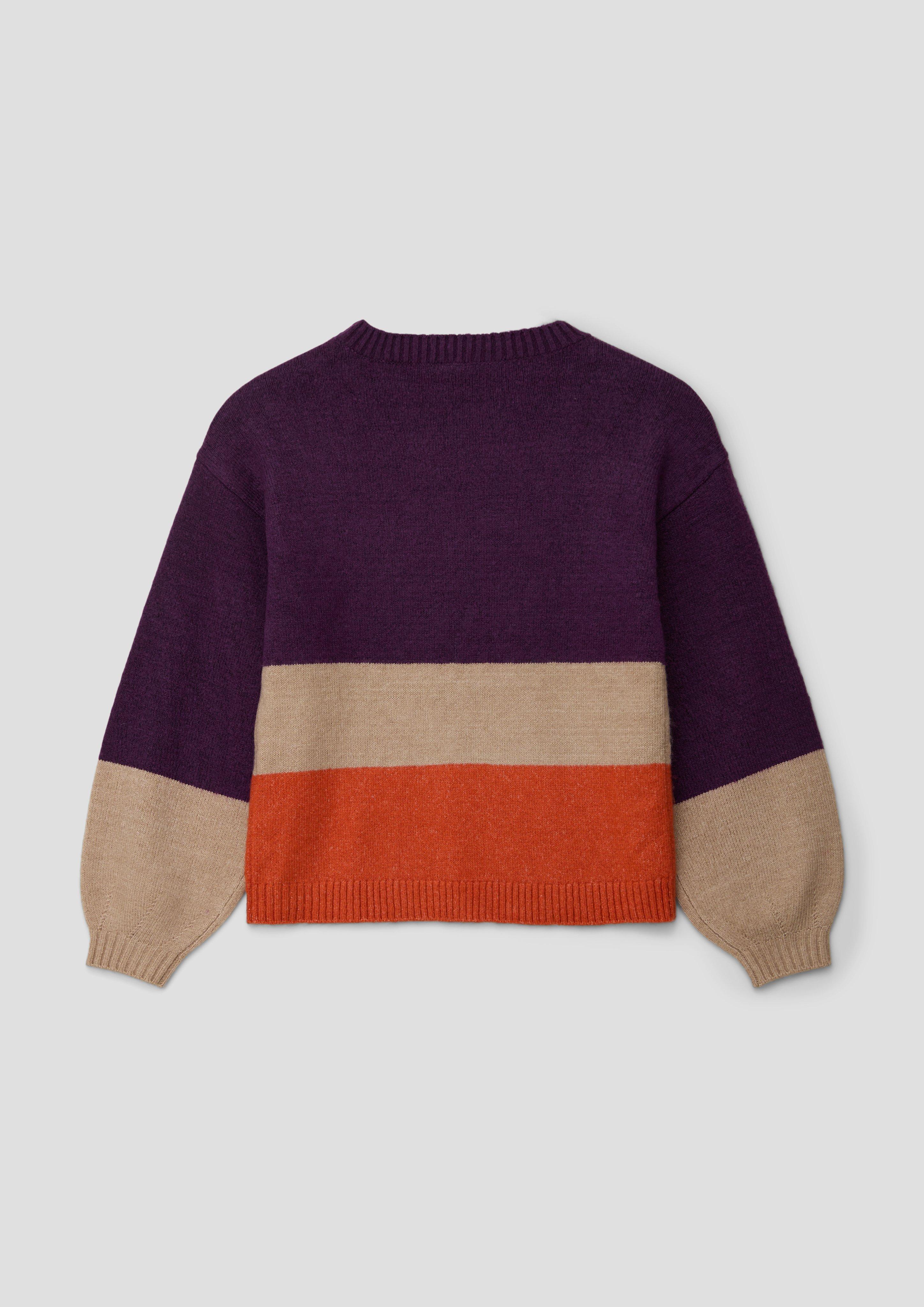 Strickpullover mit Colour Blocking  2134008-27X1