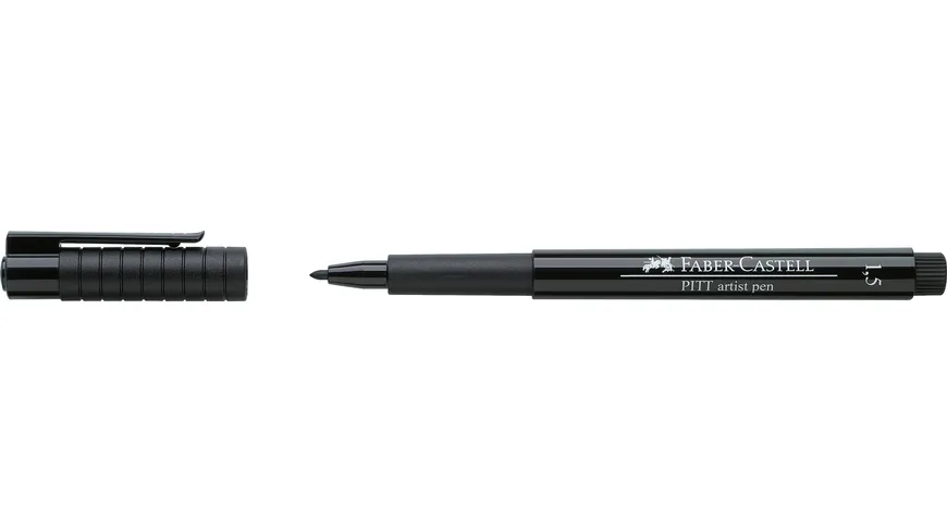 FABER-CASTELL Tuschestift Castell PittArtistPen M schwarz