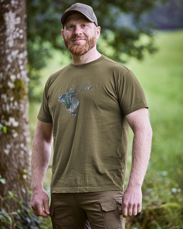Parforce T-Shirts 2er-Pack Bock Camo
