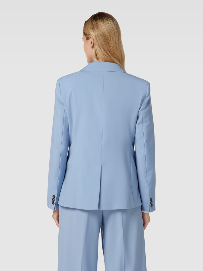 Blazer mit Knopfverschluss Modell 'VALDA' in hellblau
