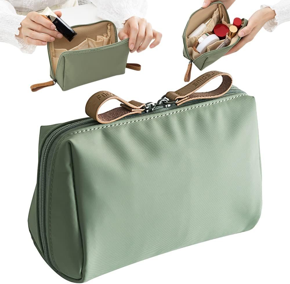 SOTOR Kosmetikkoffer Kosmetiktasche Klein,Schminktasche,Tragbare Multifunktions mit Fächern (1-tlg)