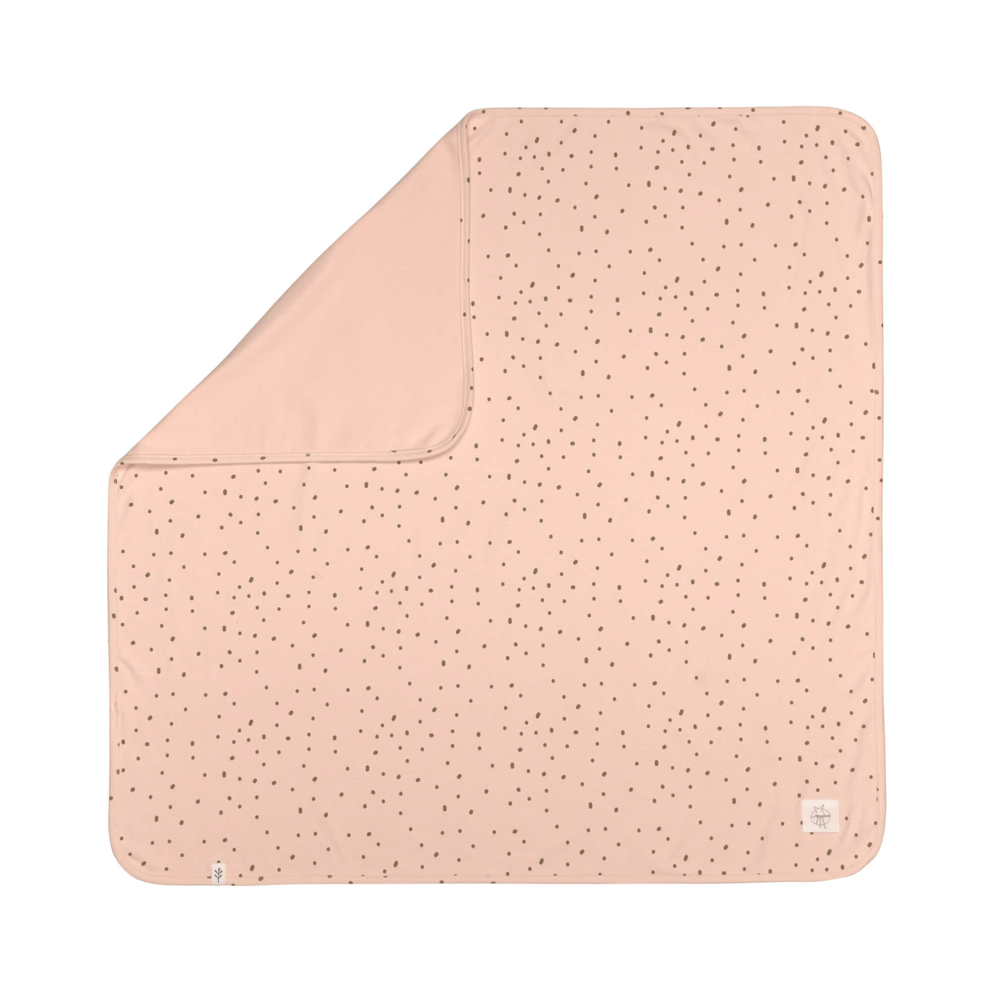 Babydecke - Bio Baumwolle, Powder Pink