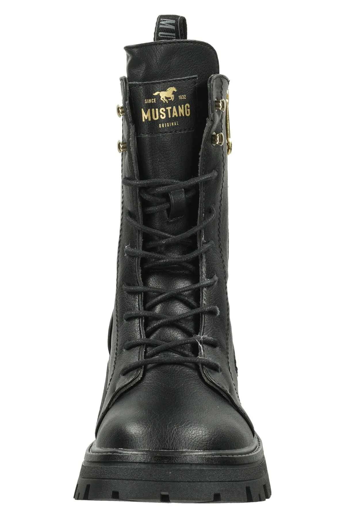 Mustang  Stiefelette - Schwarz - Blockabsatz