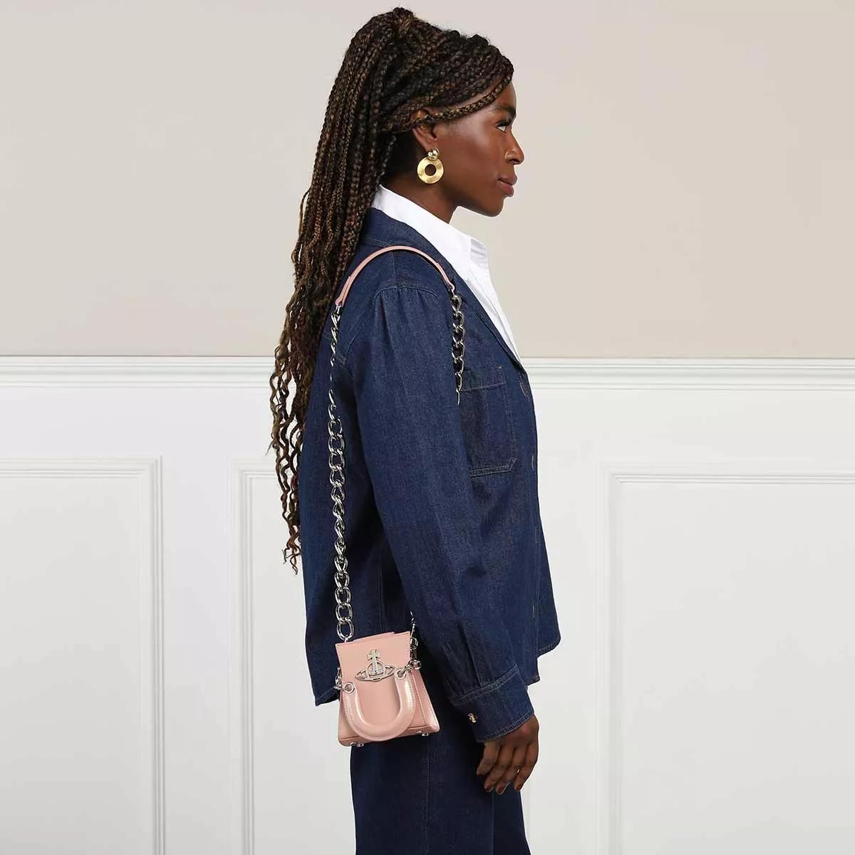 VIVIENNE WESTWOOD Handtaschen lila/pink Minitasche