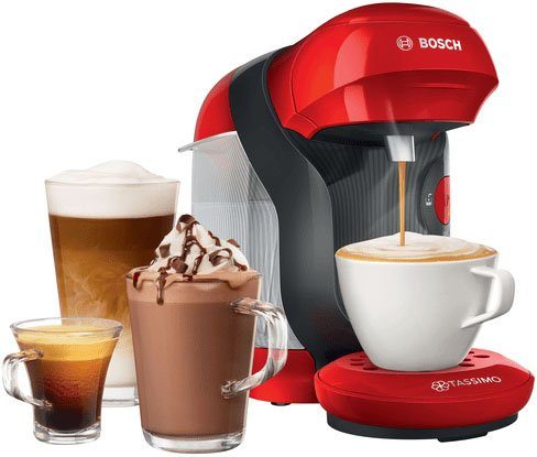 TASSIMO Kapselmaschine STYLE TAS1103, 1400 W, vollautomatisch, geeignet für alle Tassen, platzsparend