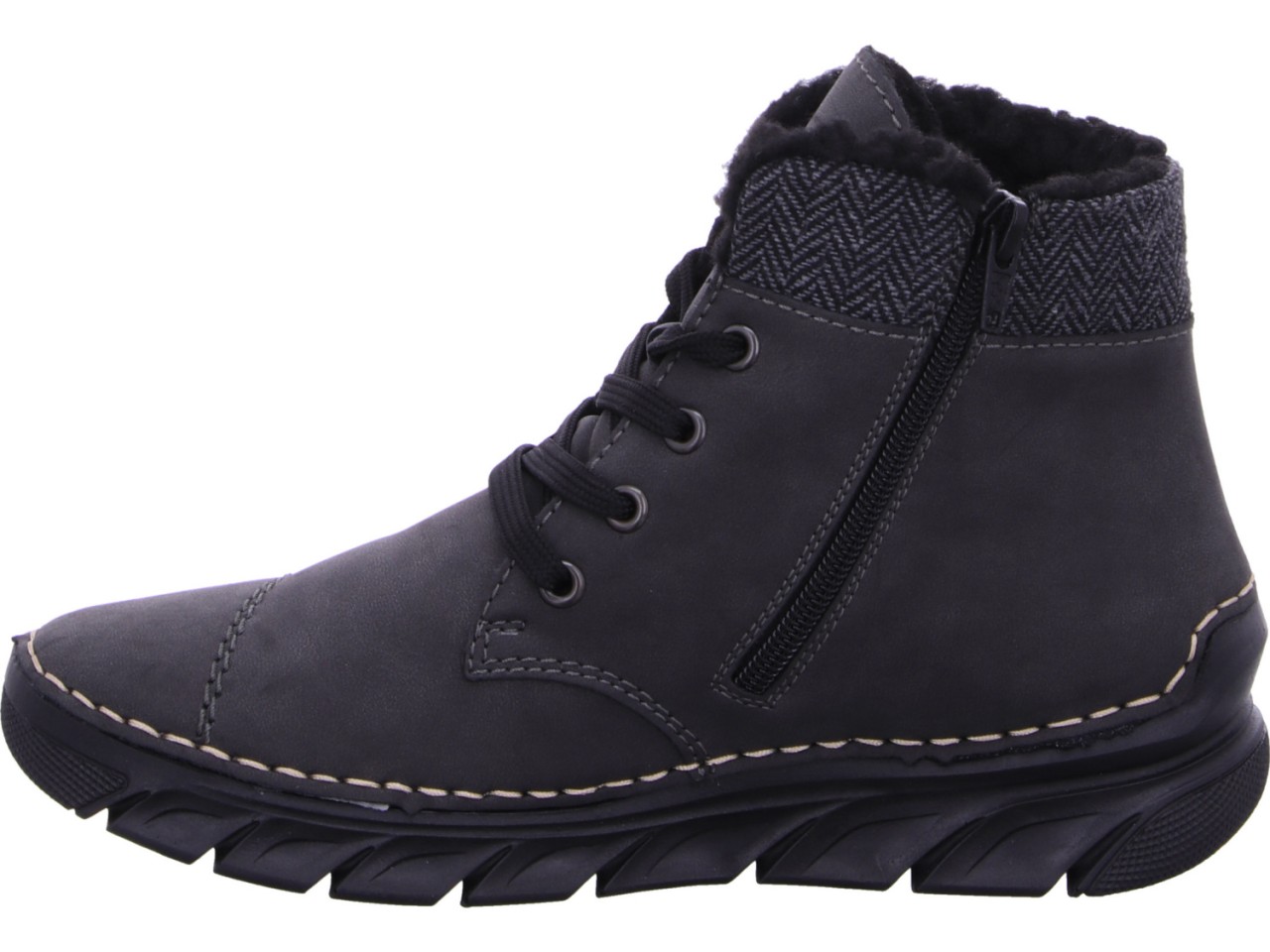 RIEKER Winterstiefel grau