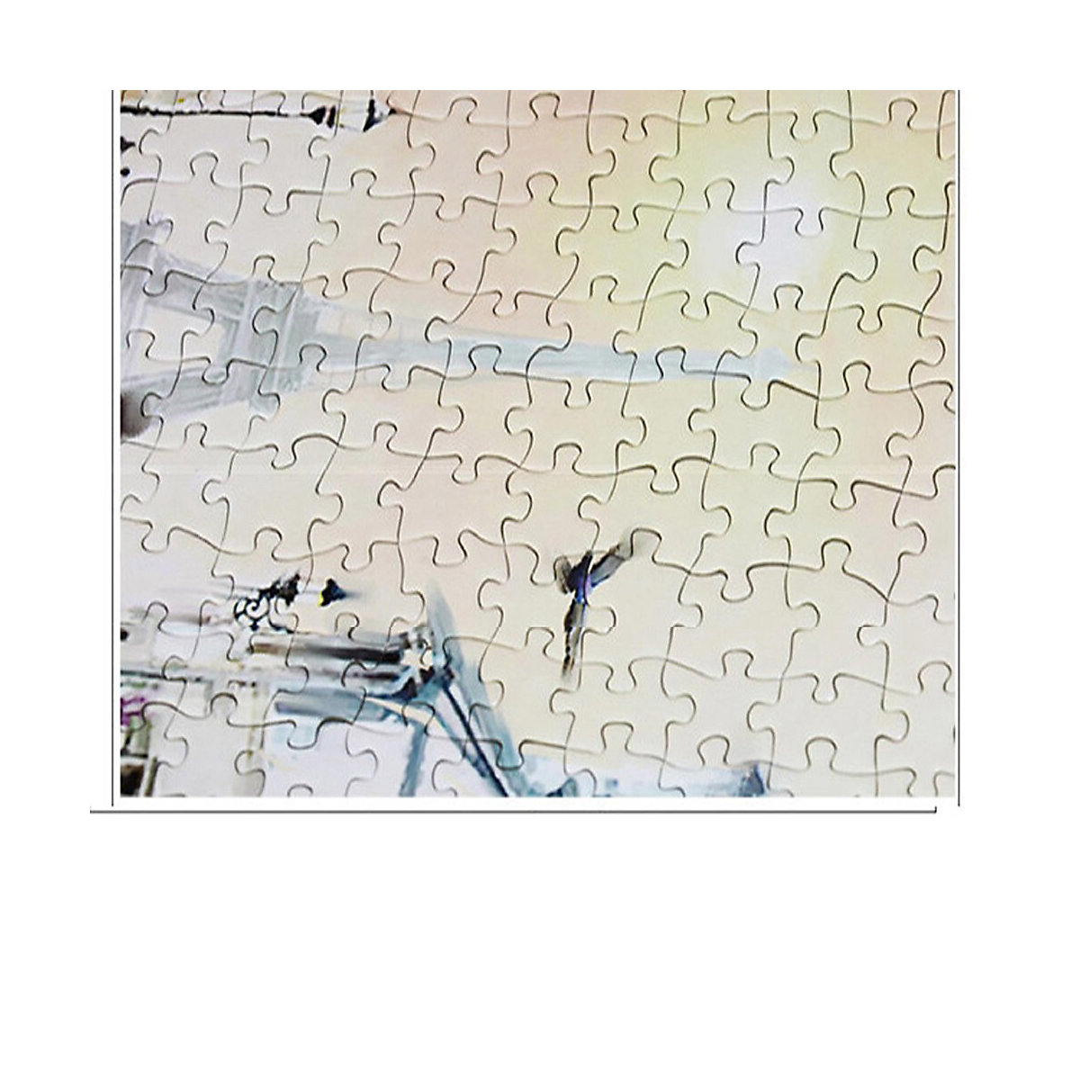 1000 Teile Puzzle Lernspielzeug Weihnachtsmann, Küstenlandschaft
