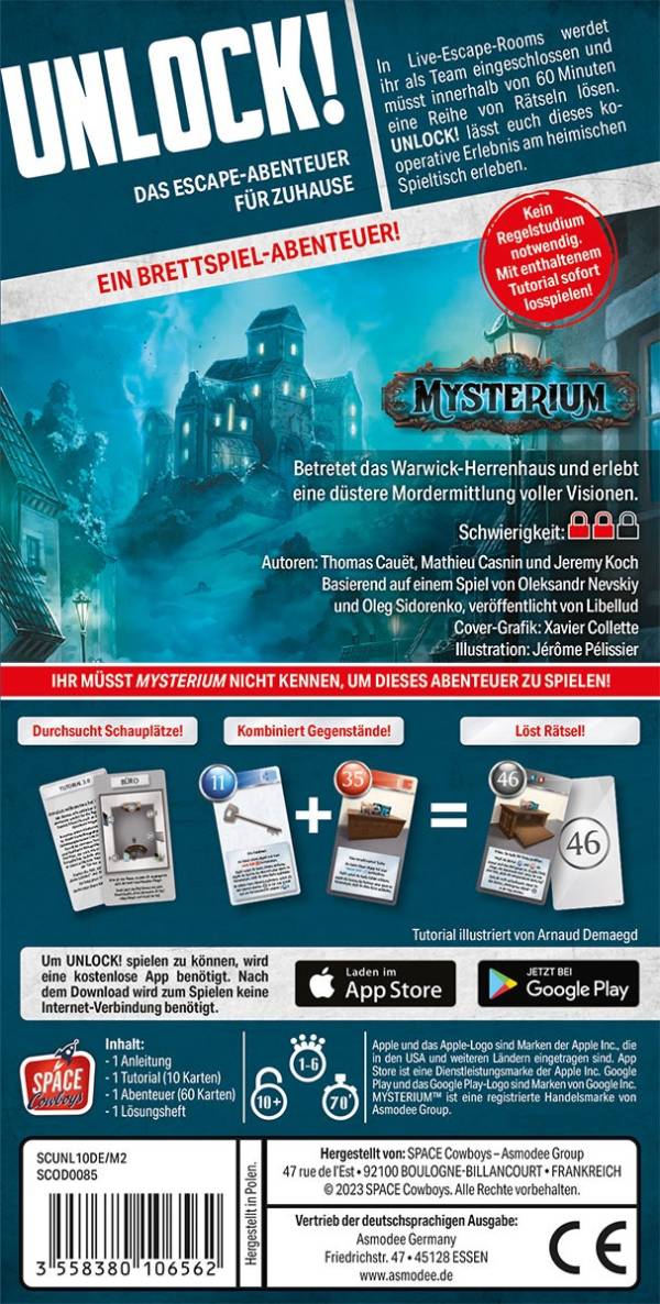 Unlock! Game Adventures: Mysterium