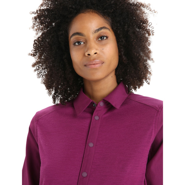 WOMEN HIKE LS TOP Damen - Outdoor Hemd