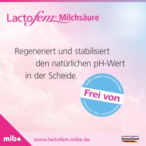 LACTOFEM Milchsäurekur Vaginalgel