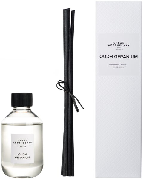 Urban Apothecary Oudh Geranium Diffuser Refill Raumduft