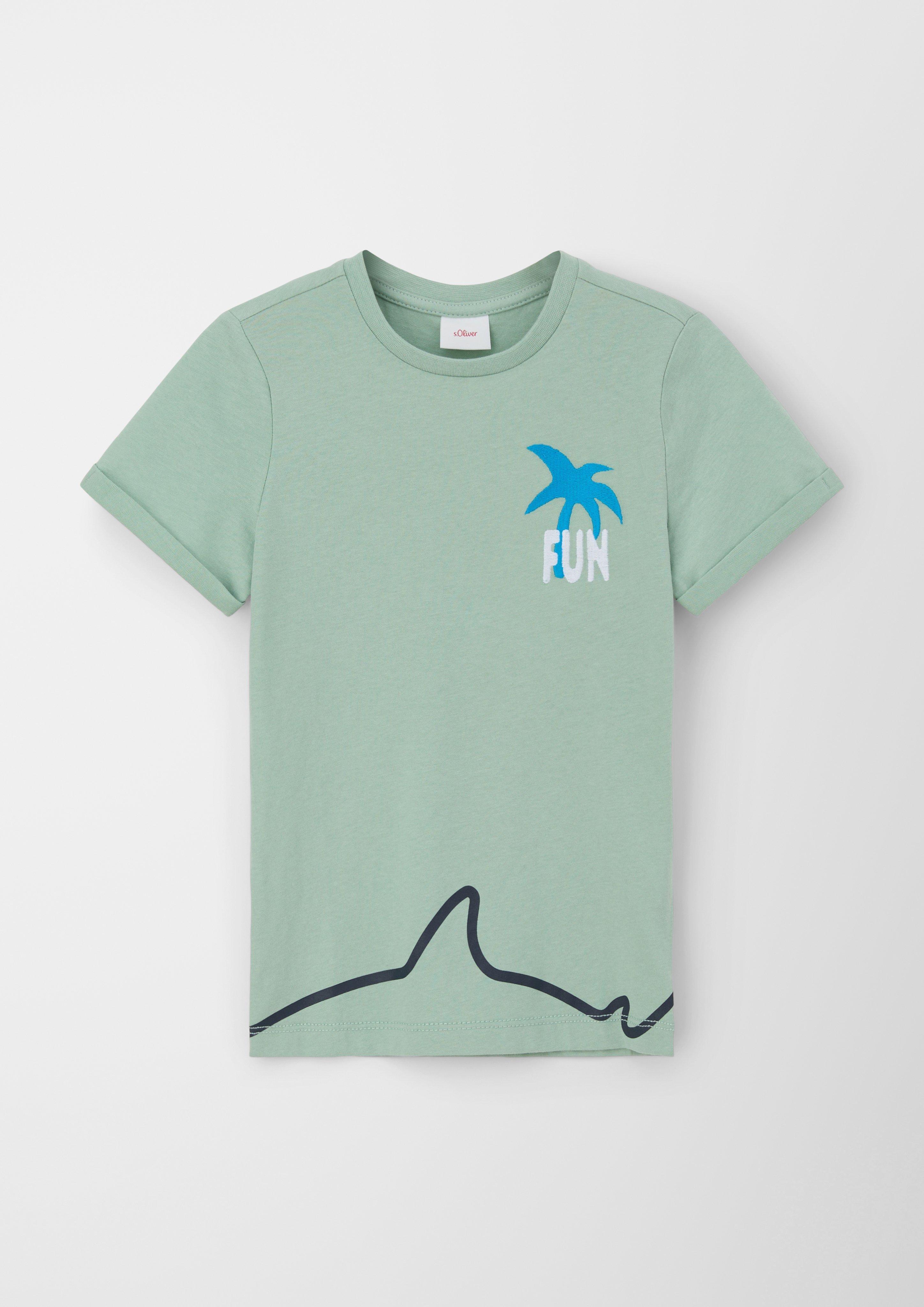 T-Shirt mit Artwork  2130688-6091