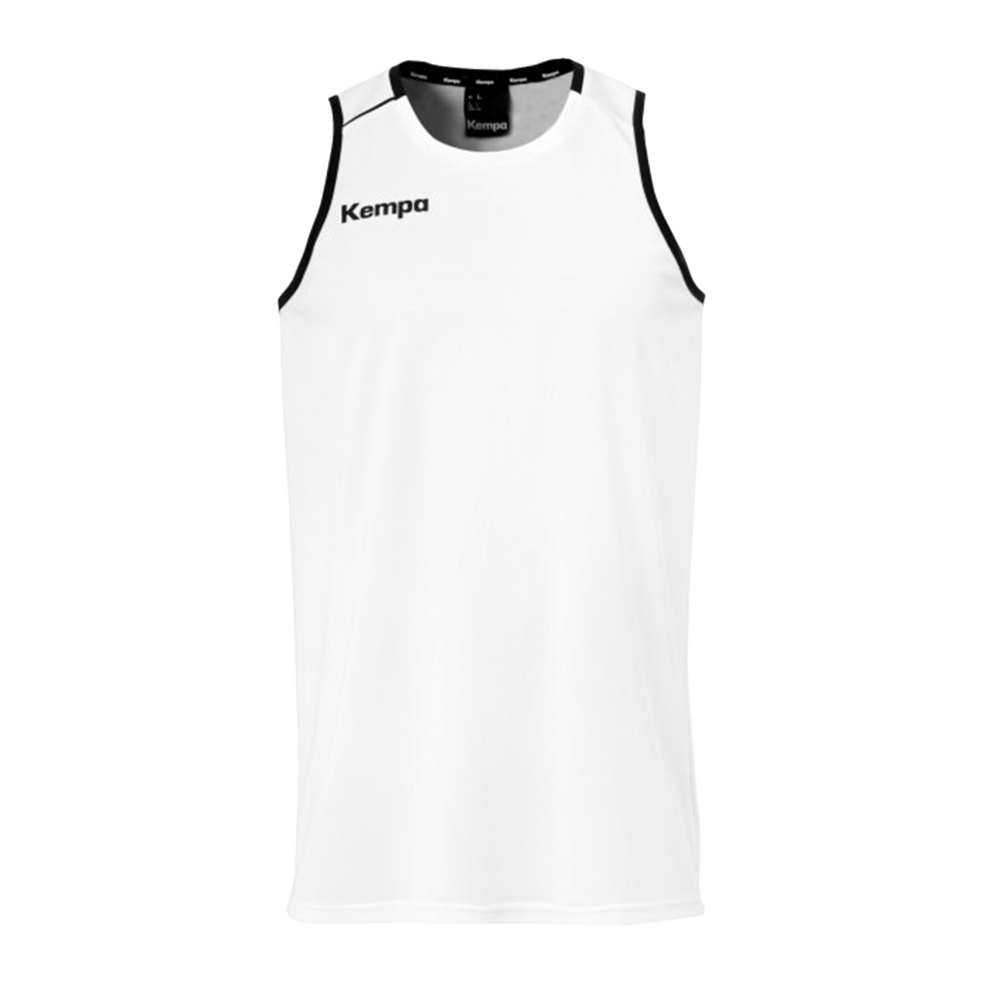Kempa Player Tanktop Weiss Schwarz F05