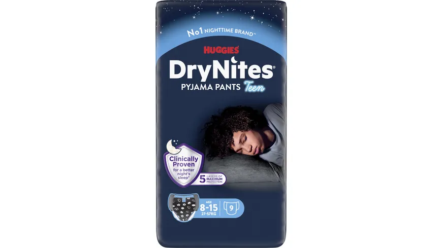Huggies DryNites Boy 8-15 yrs.