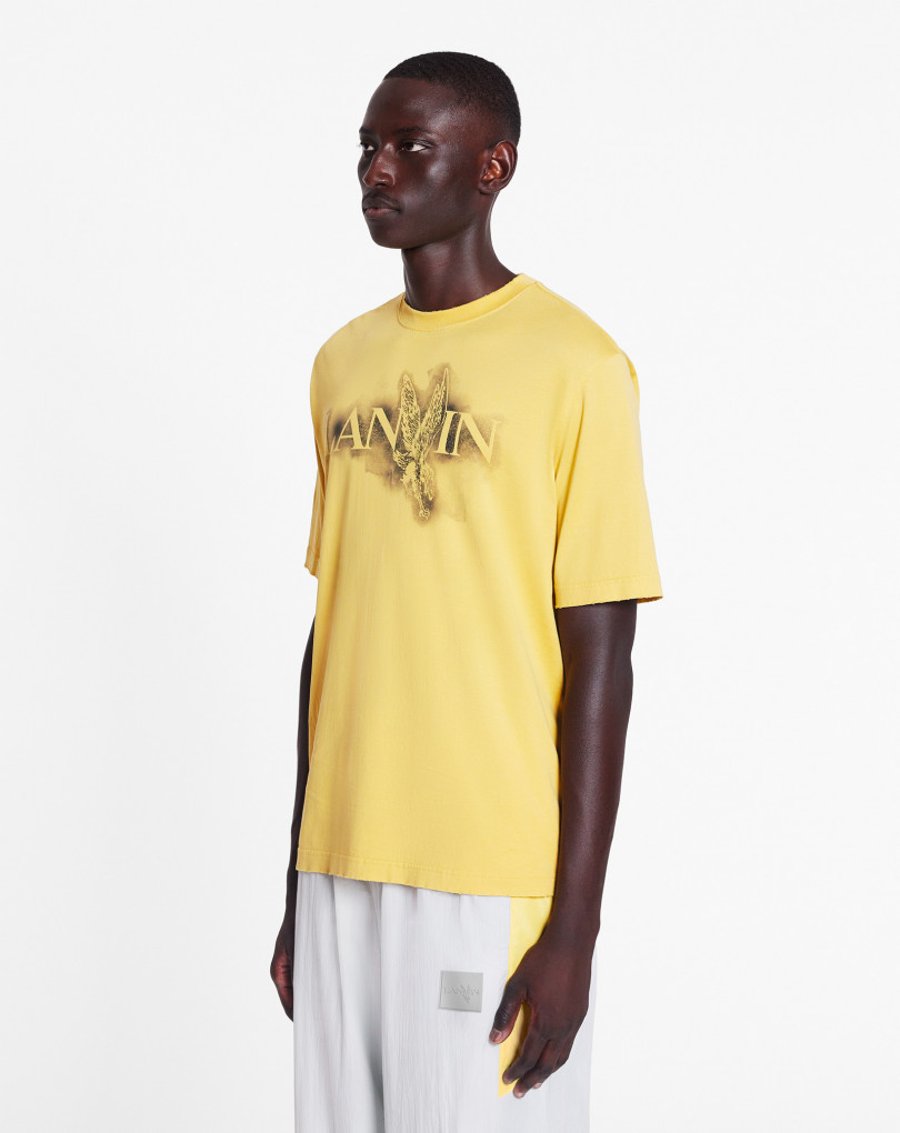 T-SHIRT CLASSIQUE IMPRIMÉ AIGLE LANVIN X FUTURE