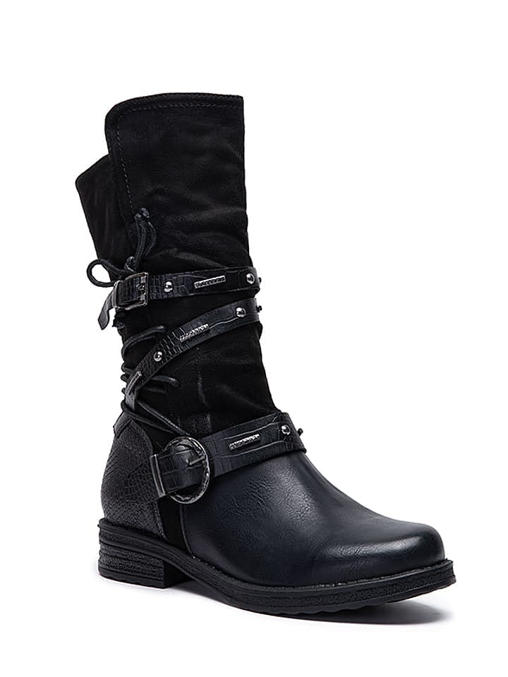 Foreverfolie Stiefel in Schwarz günstig kaufen 38