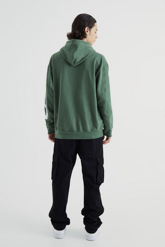 Lockere Cargo-Jeans