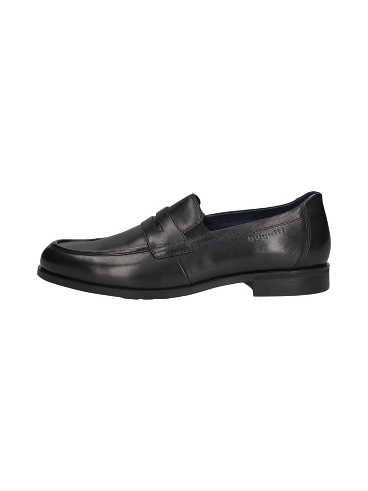 Bugatti Slipper Slipper in schwarz günstig kaufen