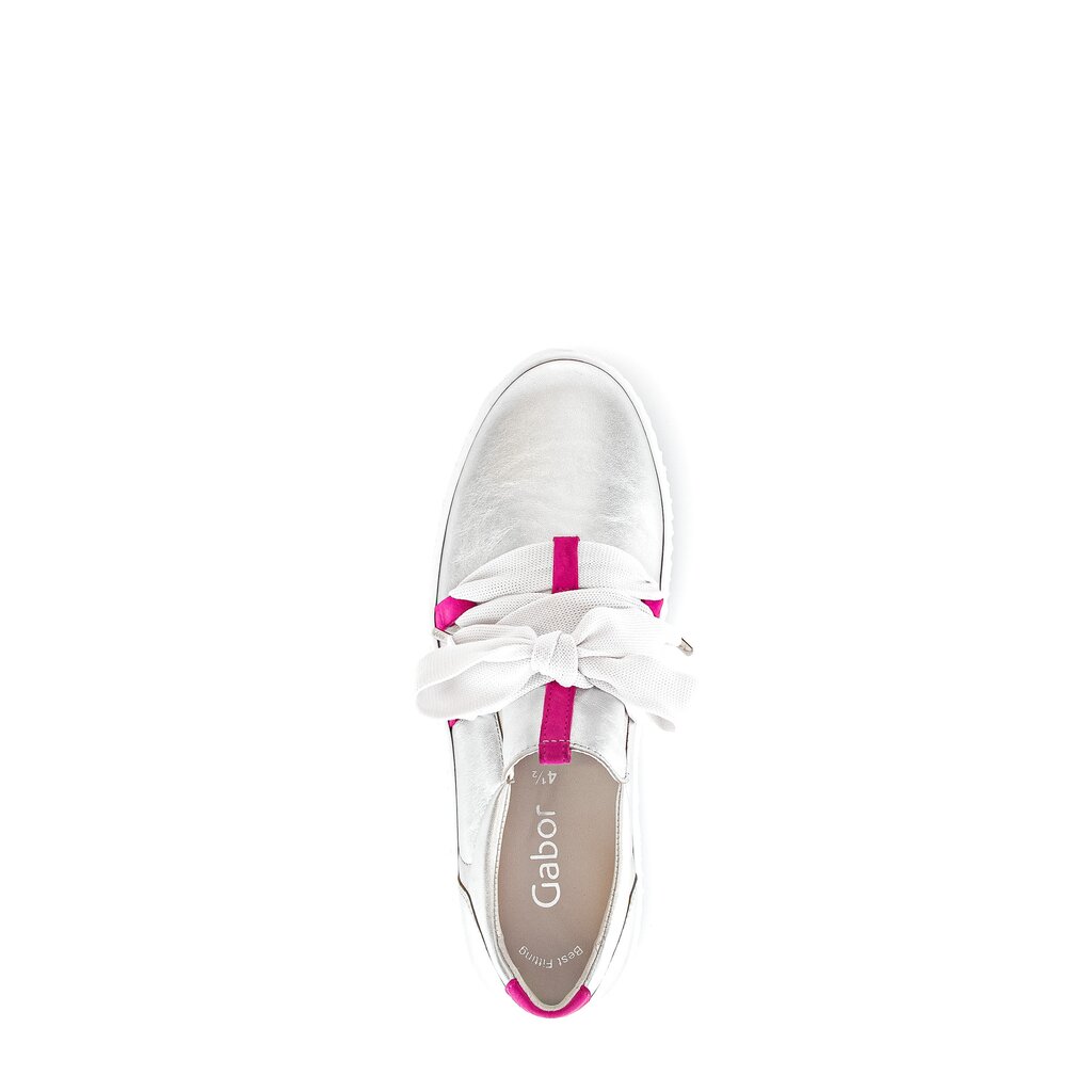 Gabor fashion Sneaker low silber
