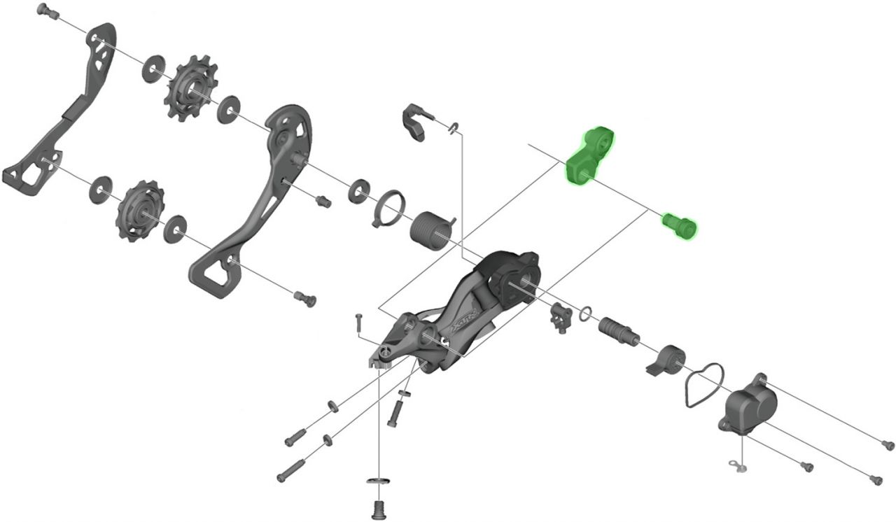 Shimano Achseinheit für RD-M9000 Schaltwerk-Halter kaufen | Bike-Discount
