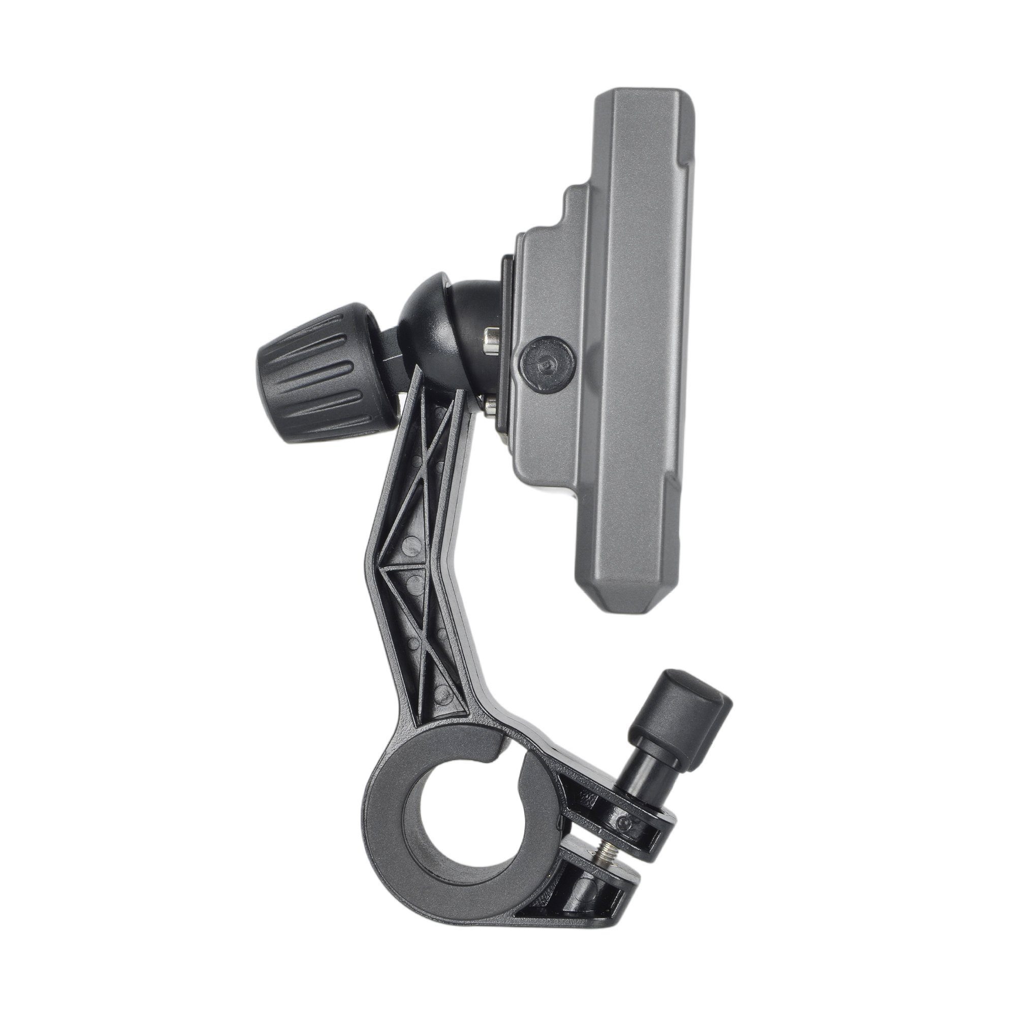 SachsenRAD Smartphonehalterung Grip Smartphone-Halterung, (bis 7,20 Zoll, Einstellbare Breite: 60 - 88 mm (4 - 7,2 Zoll), Schutzklasse: IP65, Material: Aluminiumlegierung & PC & TPU)