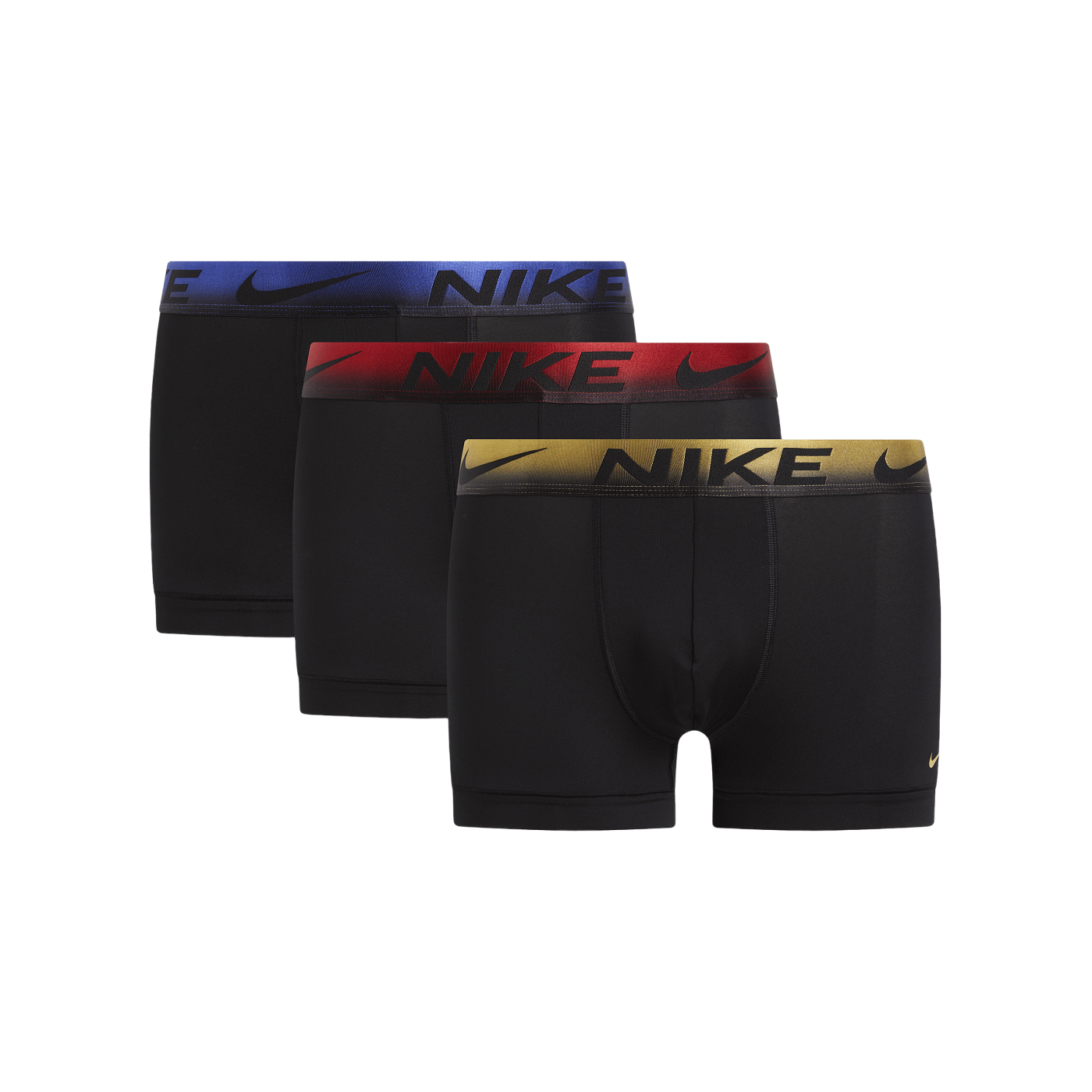 Nike Trunk 3er Pack Boxershort Schwarz FEXG