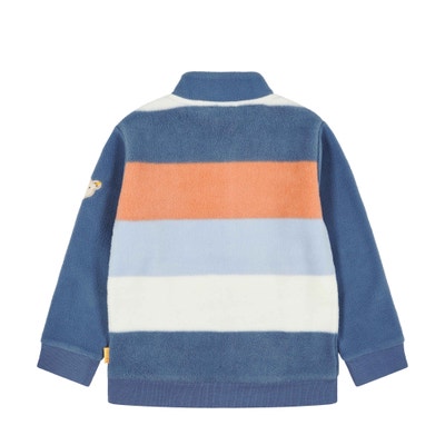 Fleecejacke, mittelblau für Jungs
