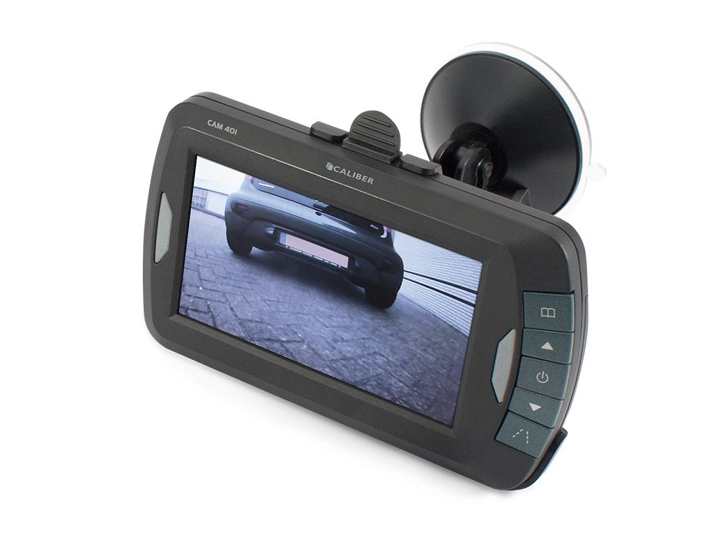 CAM401 Wireless-Kamera mit 4,3-Zoll-Monitor - Schwarz